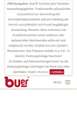 Mobile Screenshot of buerlecithin.de